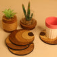 Lunar Eclipse Coasters - Set of 4