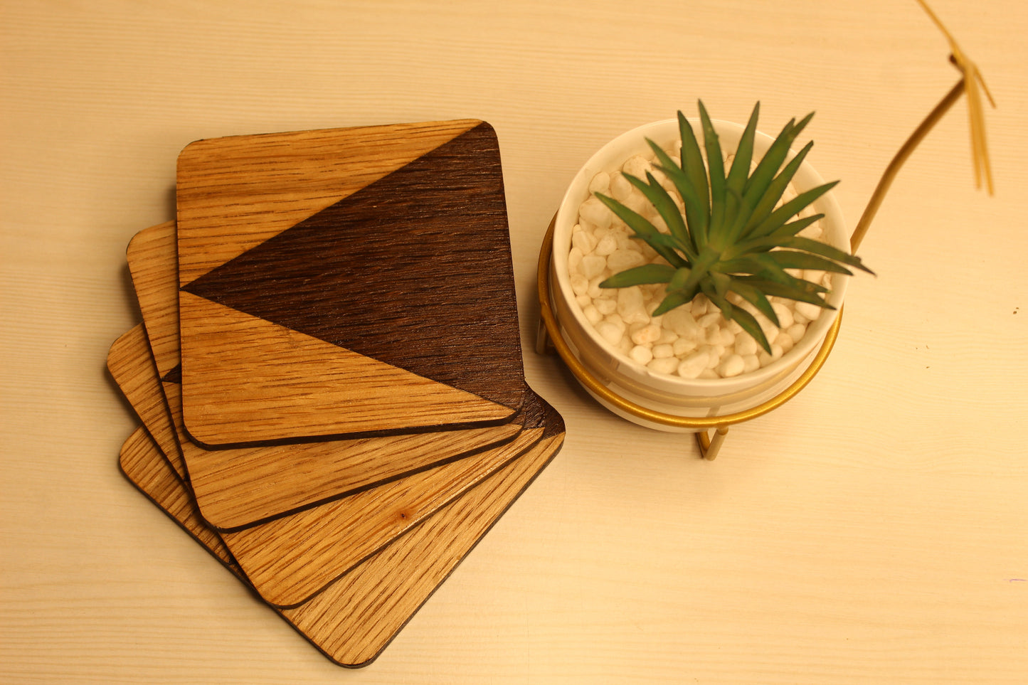 Nordic Edge Coaster – Set of 4