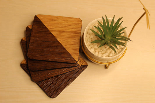 DuoTone Square Coaster – Set of 4