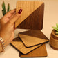 DuoTone Square Coaster – Set of 4