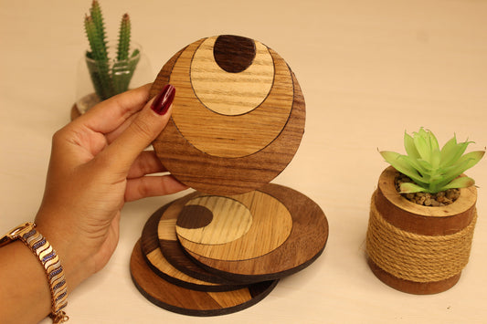 Lunar Eclipse Coasters - Set of 4