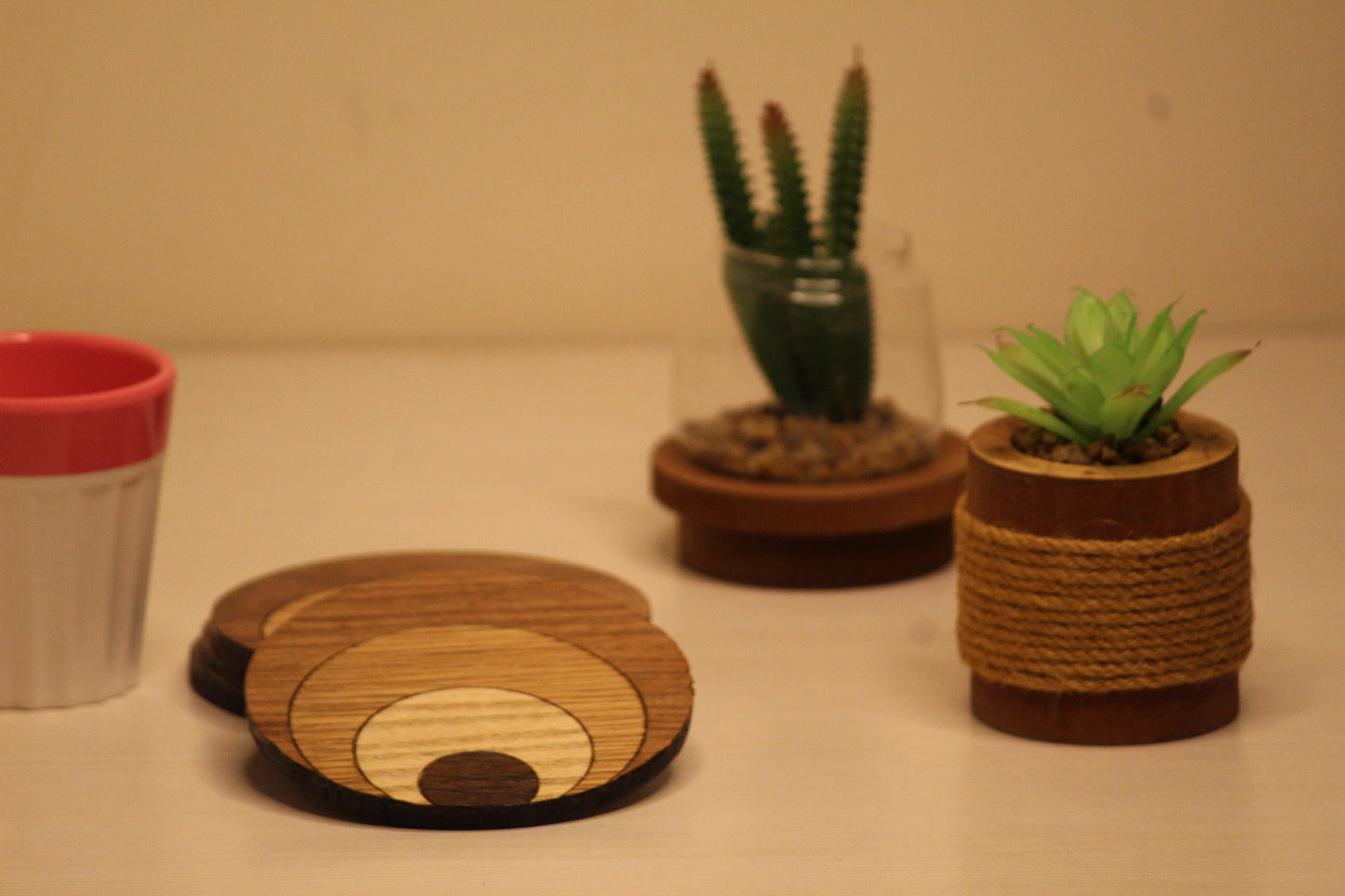 Lunar Eclipse Coasters - Set of 4