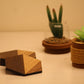 TriTone HexaWood Coaster – Set of 4