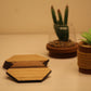 Rustic Geometry Coaster – Set of 4