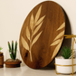 Serene Branch-Hand Crafted Veneer Art(Brown)