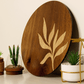 Rustic Banch-Hand Crafted Veneer Art(Brown)