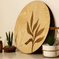 Rustic Banch-Hand Crafted Veneer Art(Beige)