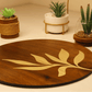 Rustic Banch-Hand Crafted Veneer Art(Brown)